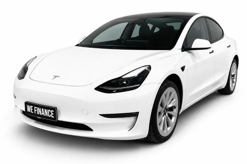 White 2022 Tesla Model 3 Sedan Long Range