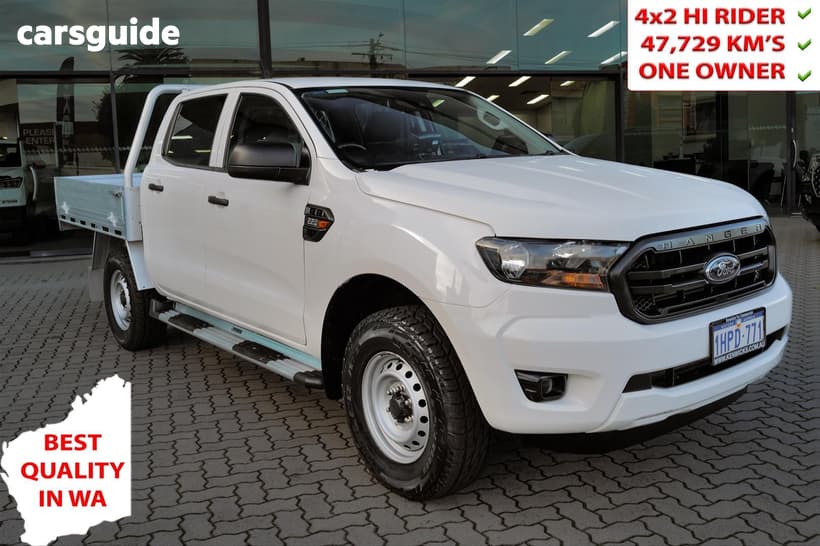 White 2022 Ford Ranger Double Cab Chassis Xl 2.2 Hi-Rider (4X2)