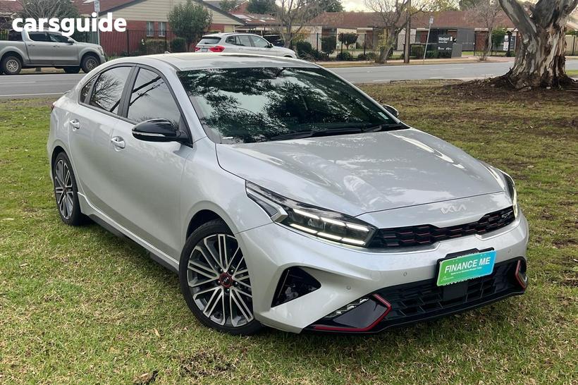 Silver 2021 Kia Cerato Sedan Gt