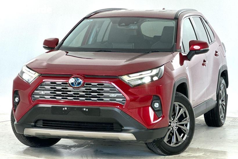 Red 2022 Toyota RAV4 Wagon Gxl (Awd) Hybrid