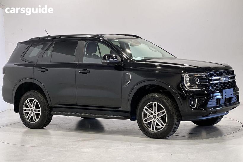 Black 2025 Ford Everest Wagon Trend (4Wd)