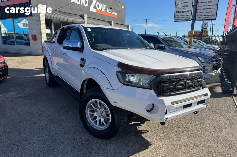White 2021 Ford Ranger Double Cab Pick Up Xlt 3.2 (4X4)