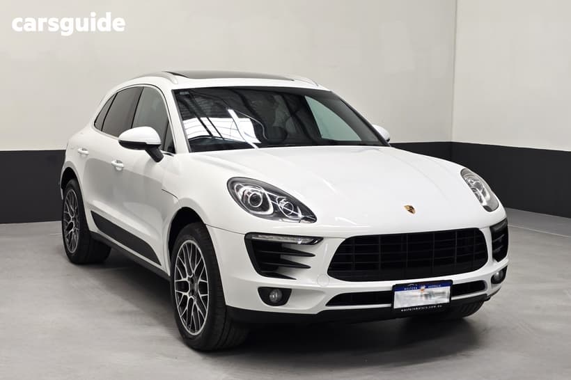 White 2016 Porsche Macan Wagon S Diesel