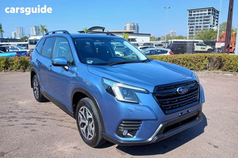 Blue 2024 Subaru Forester Wagon 2.5I (Awd)