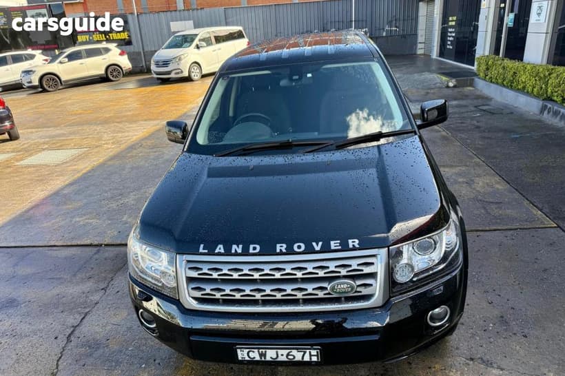 Black 2014 Land Rover Freelander 2 Wagon Td4 (4X4)