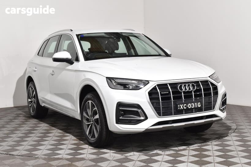 White 2021 Audi Q5 Wagon 40 Tdi Quattro Mhev