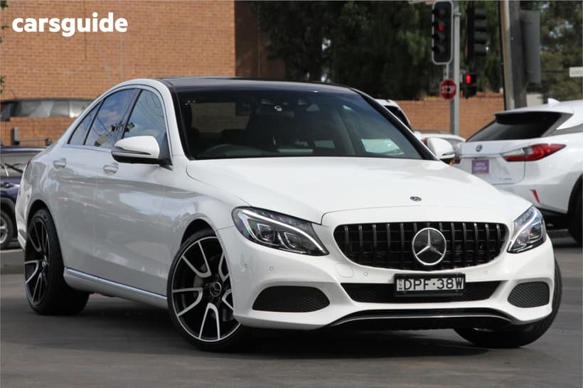 White 2017 Mercedes-Benz C250 Sedan