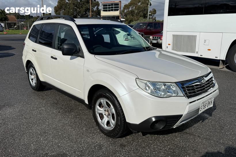 White 2008 Subaru Forester Wagon X