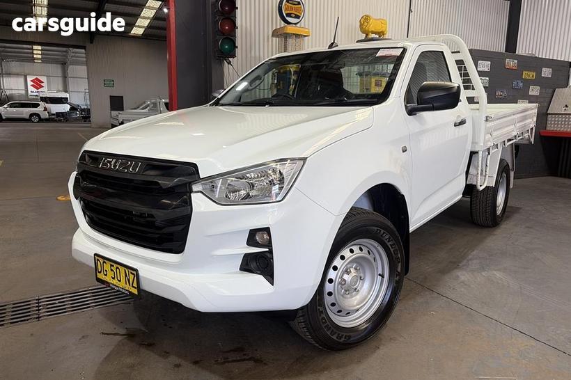 White 2022 Isuzu D-MAX Cab Chassis Sx (4X2) High-Ride
