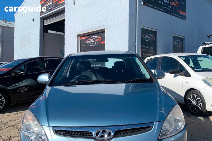 Silver 2009 Hyundai I30 Hatchback Sx