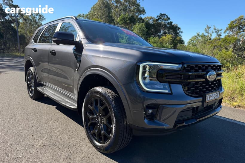 Grey 2025 Ford Everest Wagon Sport (Rwd)