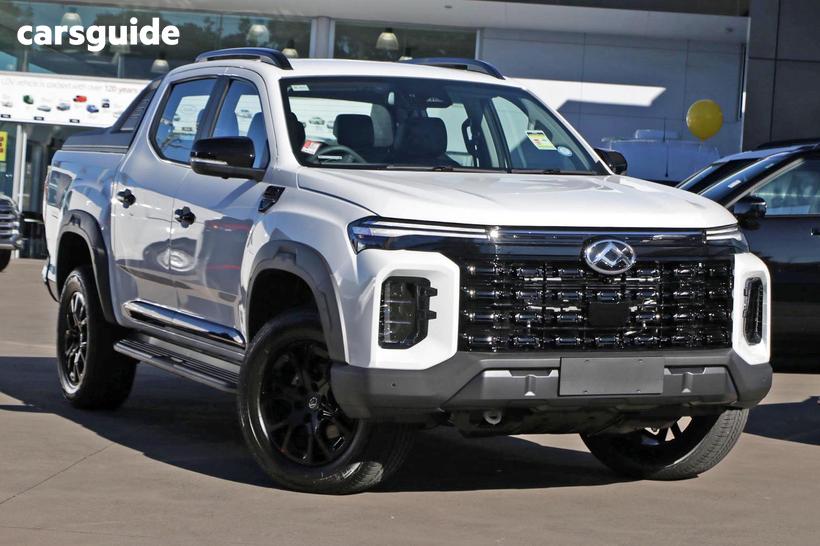 White 2025 LDV T60 Double Cab Utility Max Plus (4X4)