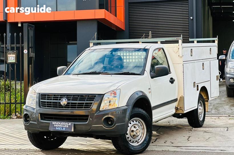 White 2007 Holden Rodeo Cab Chassis Lx