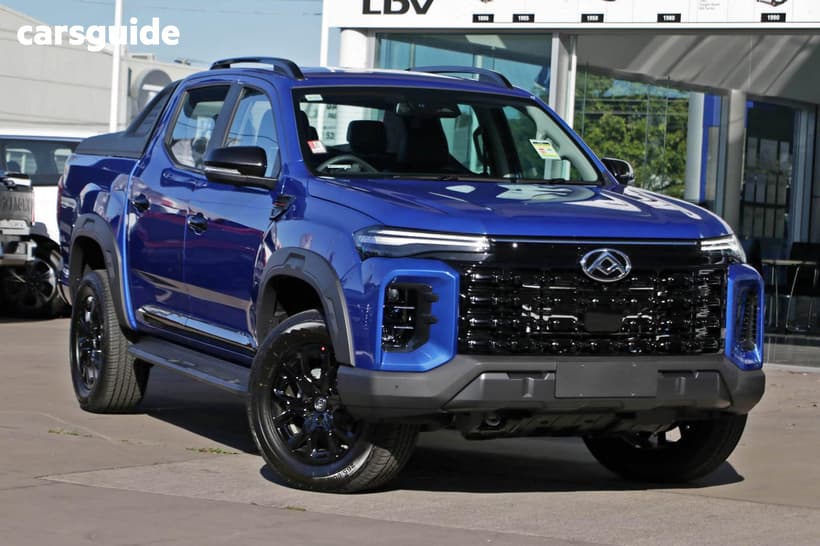 Blue 2026 LDV T60 Double Cab Utility Max Plus (4X4)