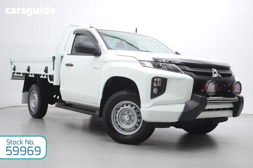 White 2023 Mitsubishi Triton Cab Chassis Glx (4X2)