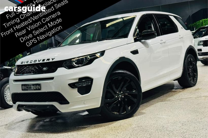 White 2017 Land Rover Discovery Sport Wagon Td4 150 Hse 5 Seat