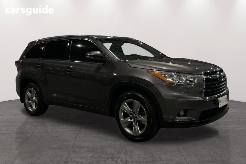 Grey 2016 Toyota Kluger Wagon Grande (4X4)