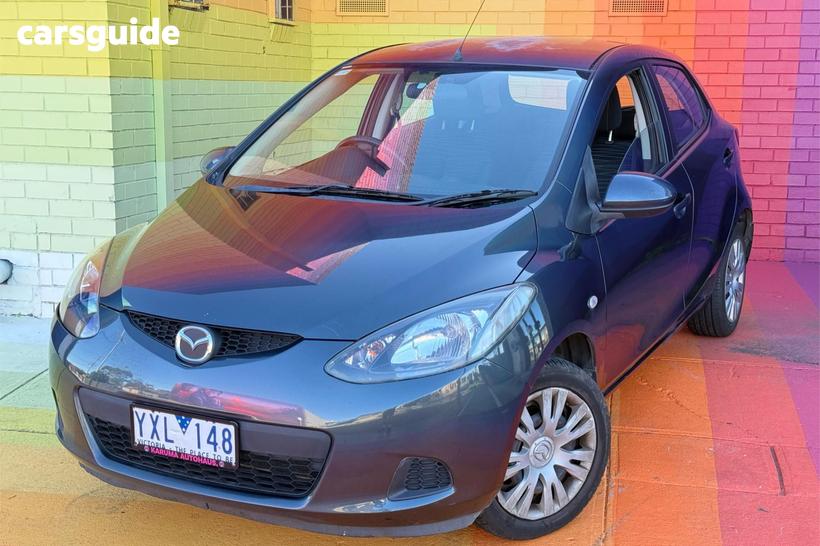Grey 2008 Mazda 2 Hatchback Neo