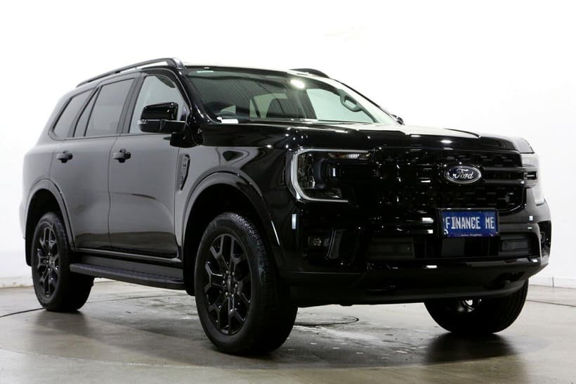 Black 2025 Ford Everest Wagon Sport (4Wd)
