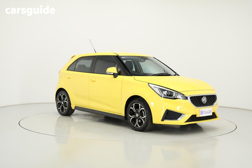 Yellow 2022 MG MG3 Hatchback Excite (With Navigation)