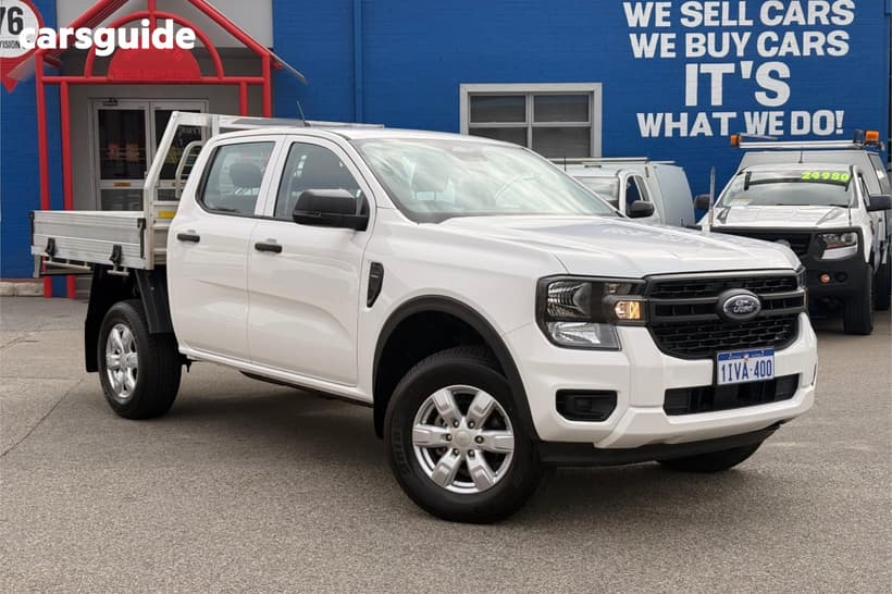 White 2022 Ford Ranger Double Cab Chassis Xl 2.0 (4X4)