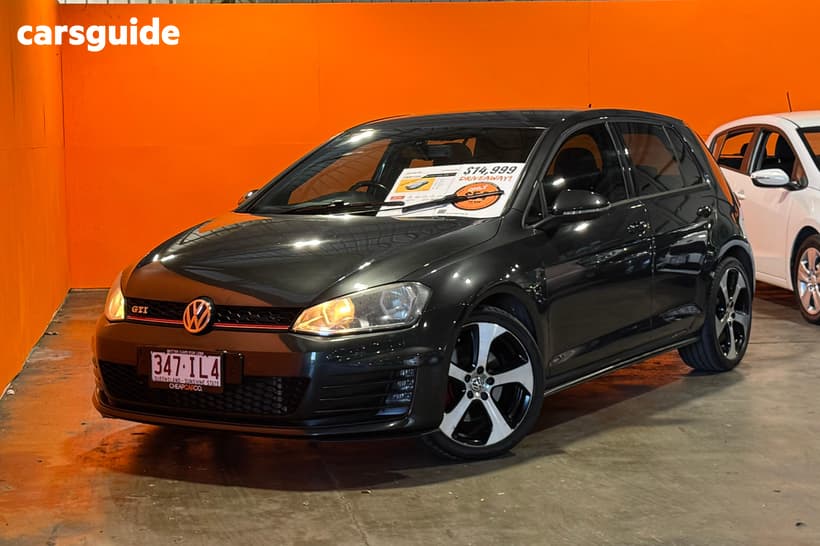 Grey 2014 Volkswagen Golf Hatchback Gti