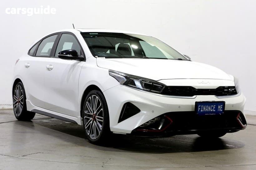 White 2021 Kia Cerato Hatchback Gt