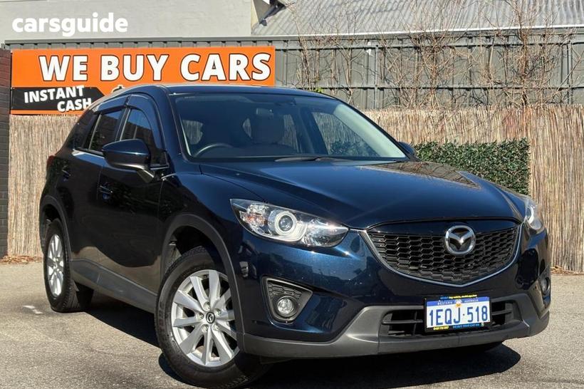 Blue 2014 Mazda CX-5 Wagon Maxx Sport (4X4)