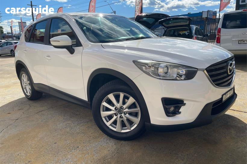 White 2015 Mazda CX-5 Wagon Maxx Sport (4X4)