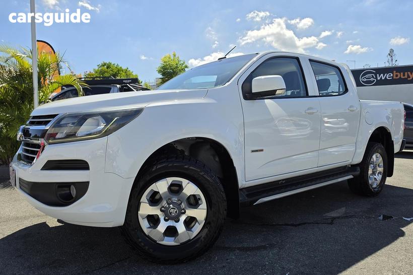 White 2016 Holden Colorado Crew Cab Pickup Lt (4X2)