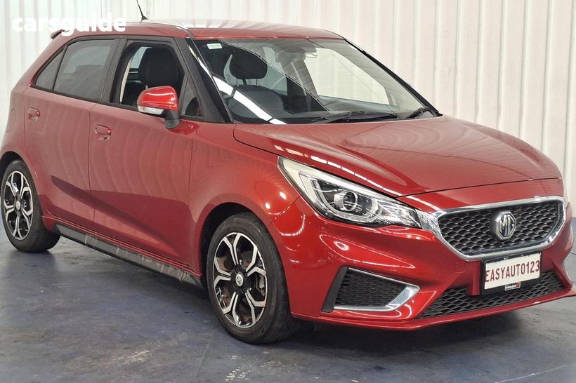 Red 2021 MG MG3 Hatchback Excite (With Navigation)