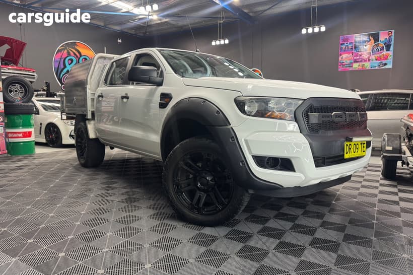 White 2016 Ford Ranger Crew Cab Utility Xl 2.2 (4X4)