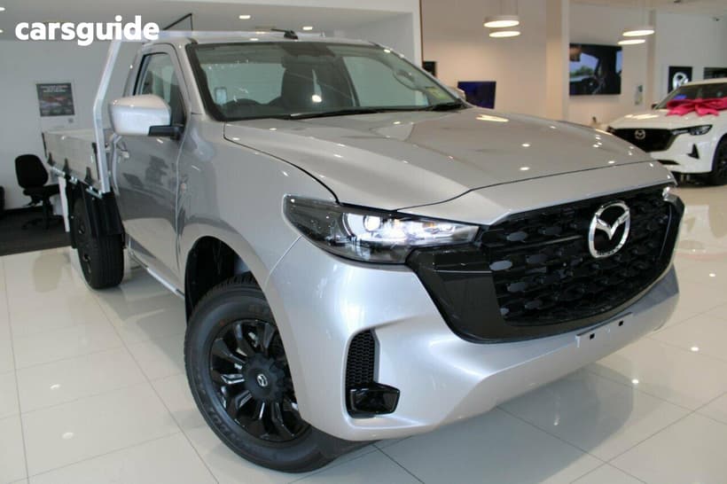 Silver 2026 Mazda BT-50 Freestyle Cab Chassis Xt (4X2)