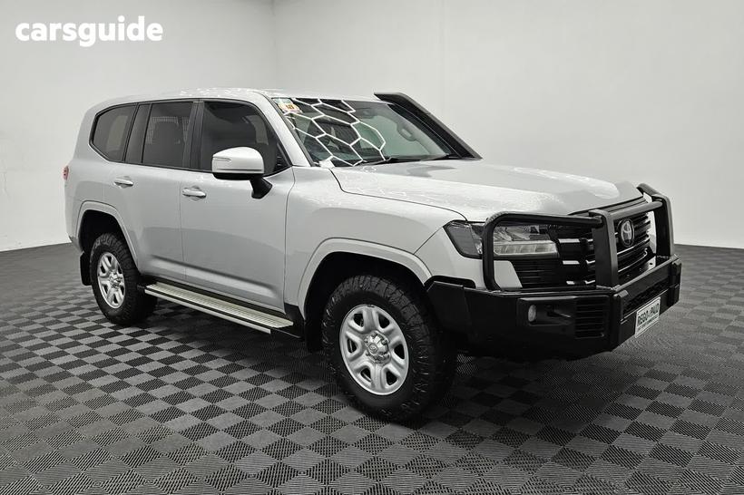 Silver 2025 Toyota Landcruiser Wagon Lc300 Gx (4X4)