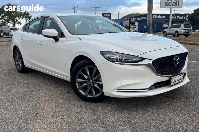White 2021 Mazda 6 Sedan Touring