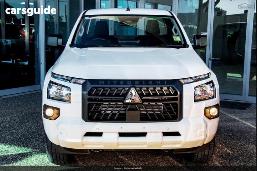Grey 2026 Mitsubishi Triton Cab Chassis Glx (4X4)