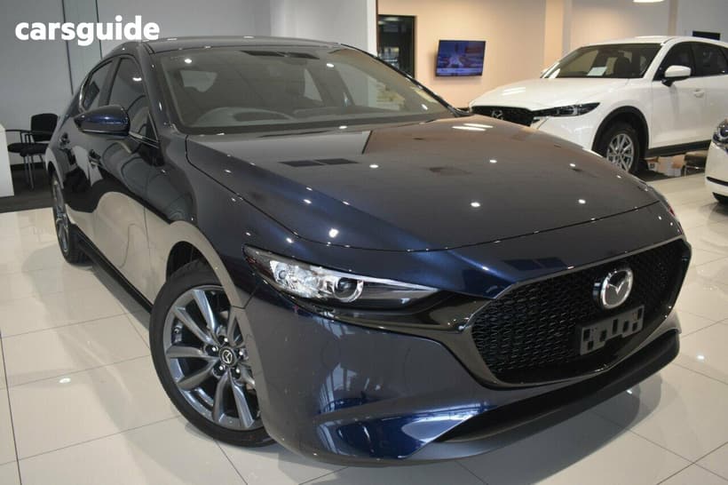 Blue 2026 Mazda Mazda3 Hatchback G20 Evolve