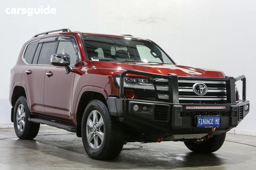 Red 2021 Toyota Landcruiser Wagon Lc300 Sahara (4X4)