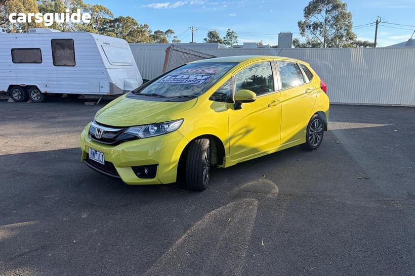 Yellow 2016 Honda Jazz Hatchback Vti-S