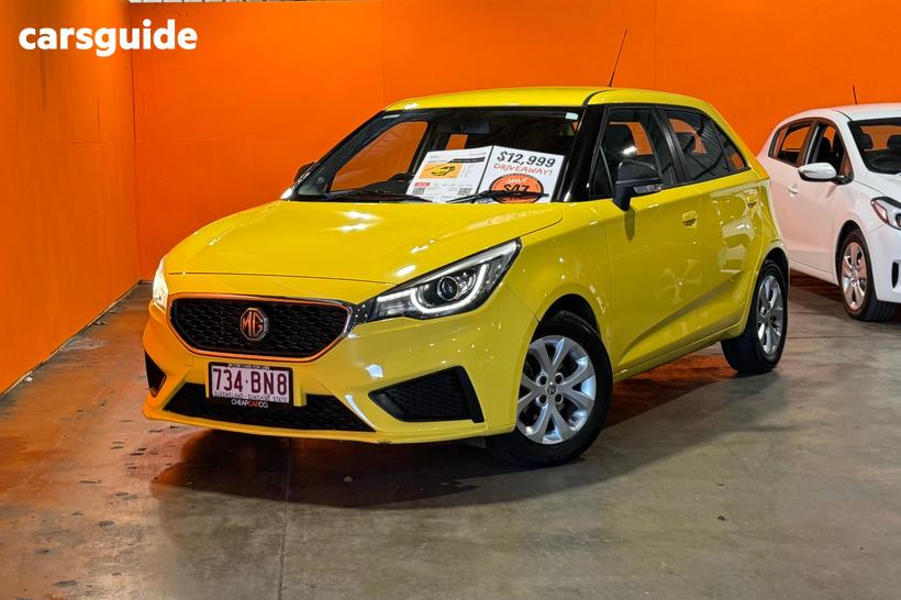 Yellow 2021 MG MG3 Hatchback Core (With Navigation)