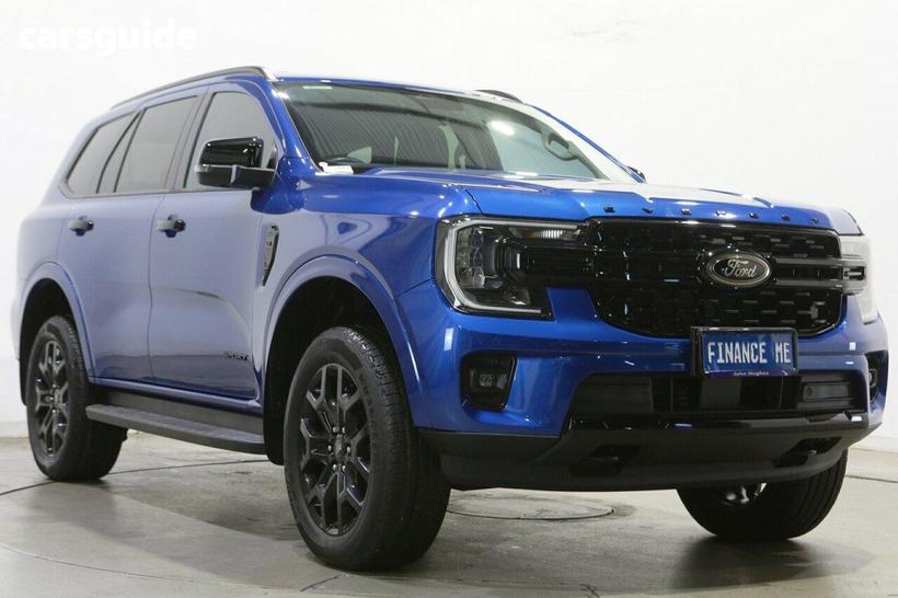 Blue 2022 Ford Everest Wagon Sport (4X4)