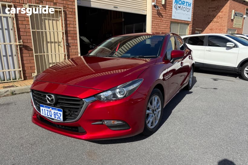 Red 2018 Mazda 3 Sedan Neo Sport (5Yr)