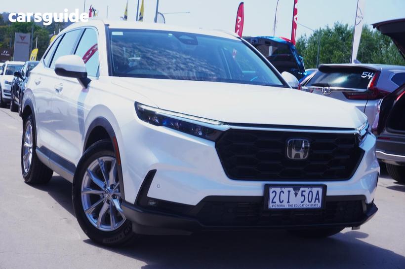 White 2024 Honda CR-V Wagon Vti L (Awd) 5 Seats