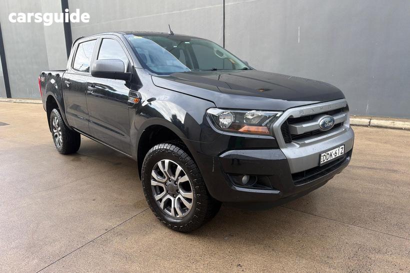 Black 2015 Ford Ranger Dual Cab Utility Xls (4X4)