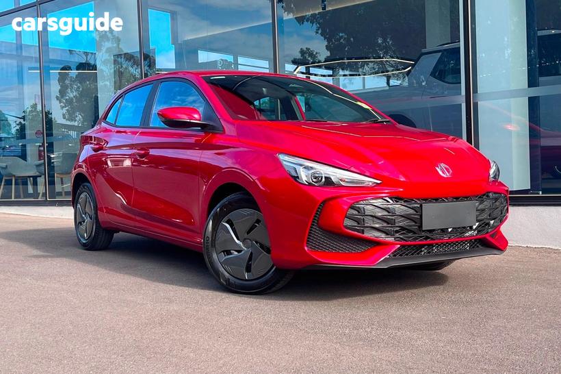 Red 2026 MG MG3 Hatchback Vibe