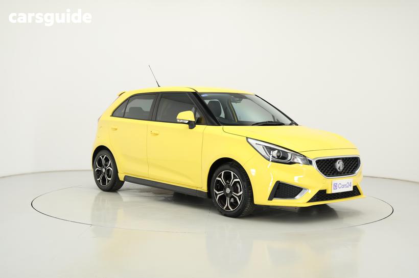 Yellow 2022 MG MG3 Hatchback Excite (With Navigation)