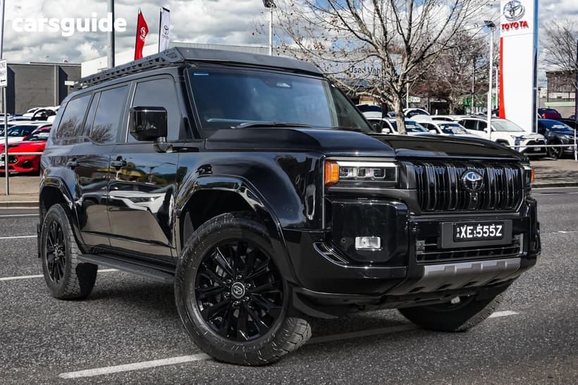 Black 2024 Toyota Landcruiser Prado Wagon Vx