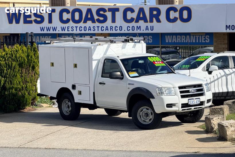 White 2008 Ford Ranger Cab Chassis Xl (4X4)