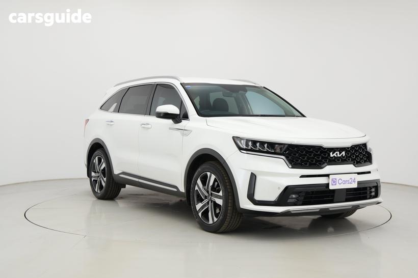 White 2022 Kia Sorento Wagon Sport+ 7 Seat
