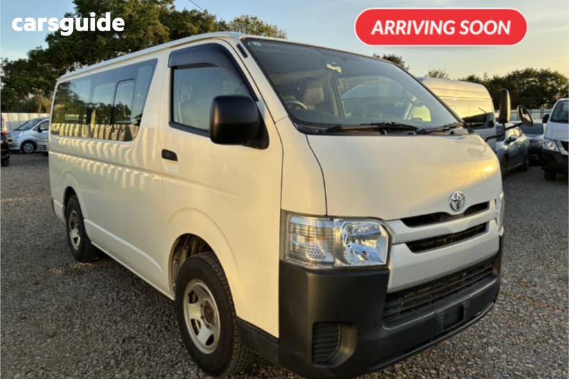 White 2017 Toyota HiAce Commercial LONG DX 4WD